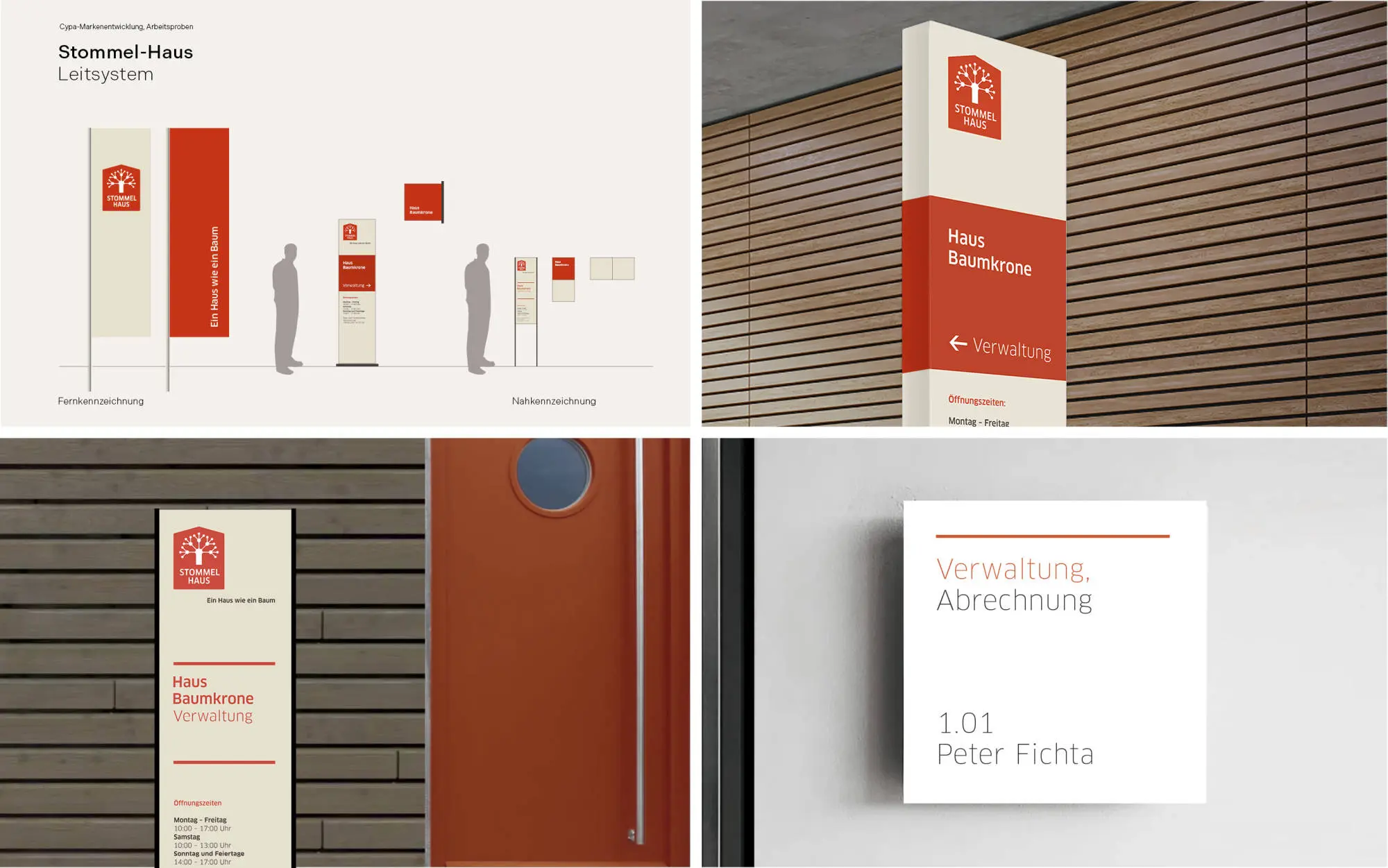 Cypa Markenentwicklung: Leitsystem