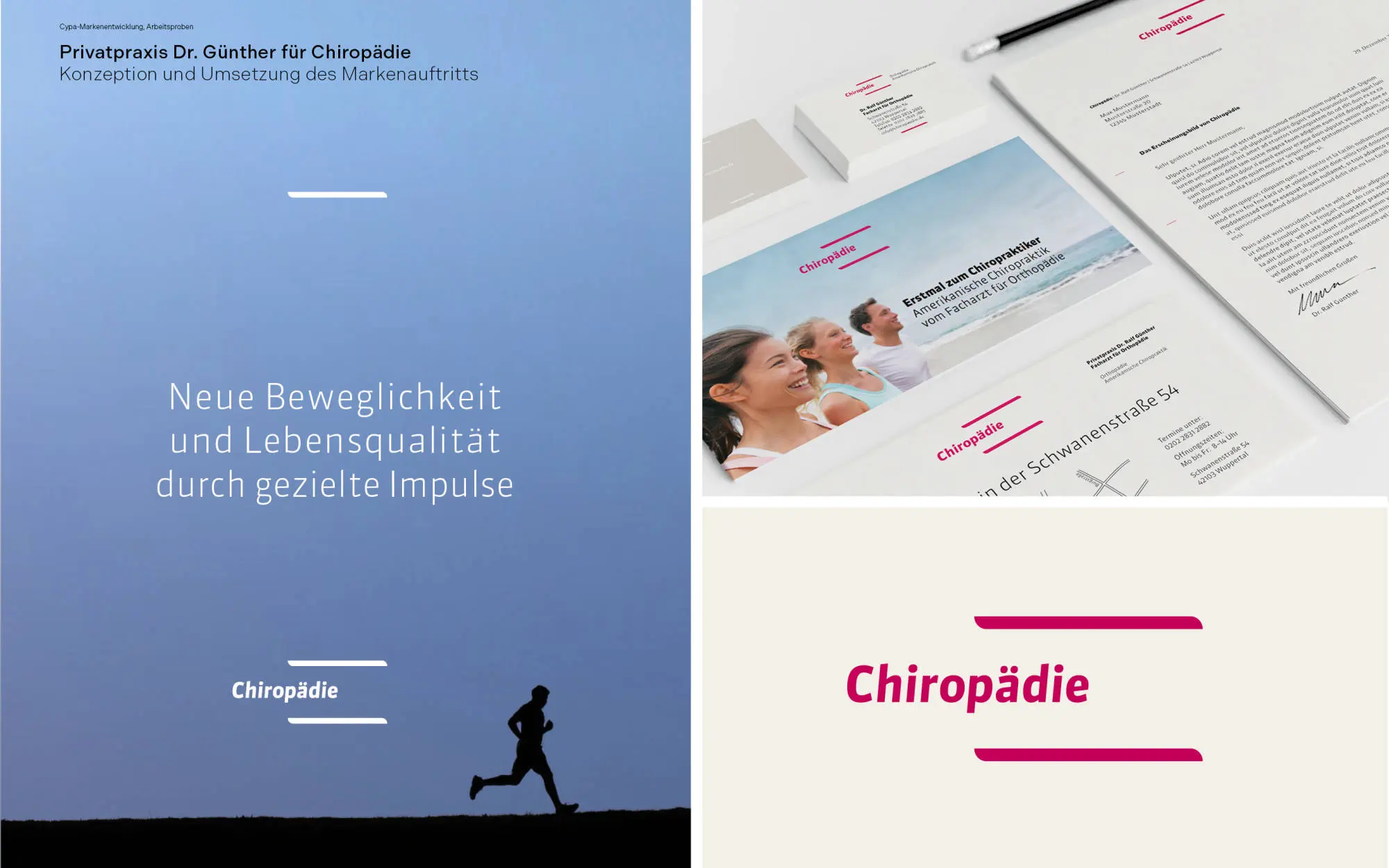 Cypa-Markenentwicklung: Chiropädie