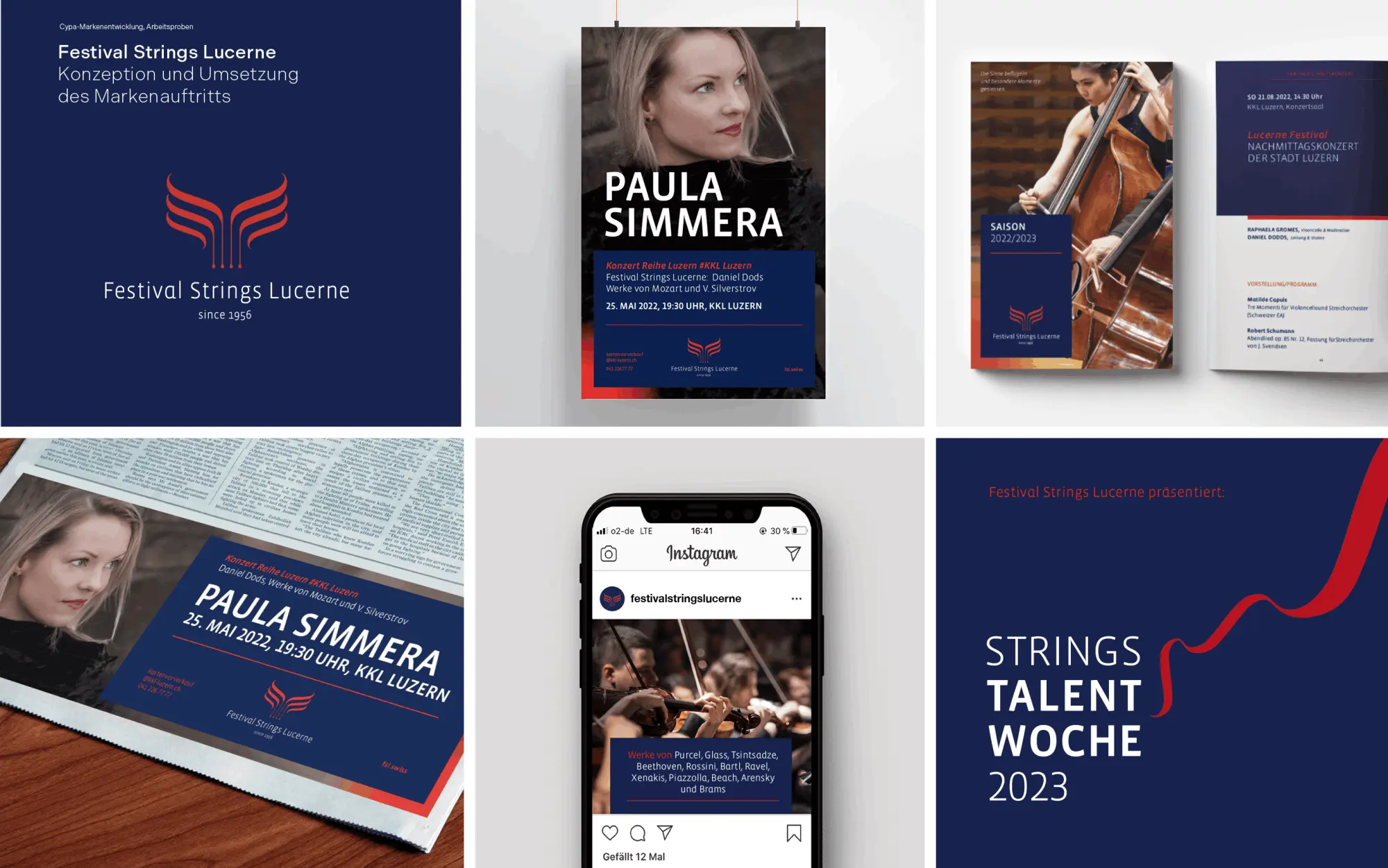 Cypa-Markenentwicklung: Festival Strings Lucerne