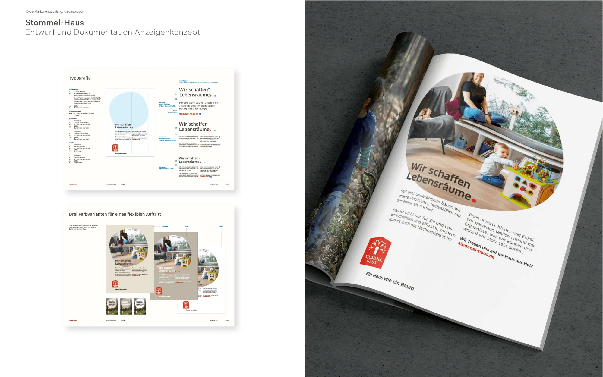 Cypa Markenentwicklung: Print Anzeigen