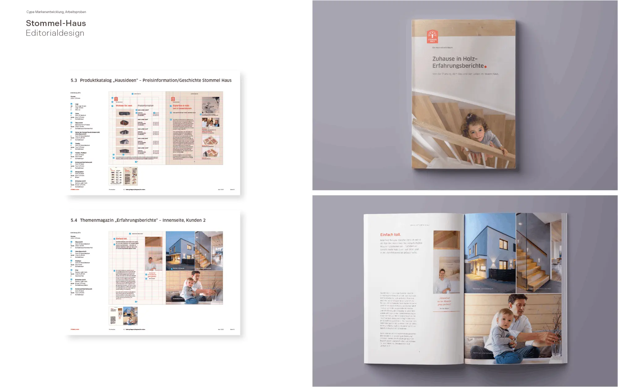 Cypa-Markenentwicklung: Editorial Design